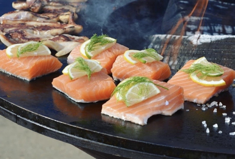 Barbecue au Parc Maasresidence Thorn